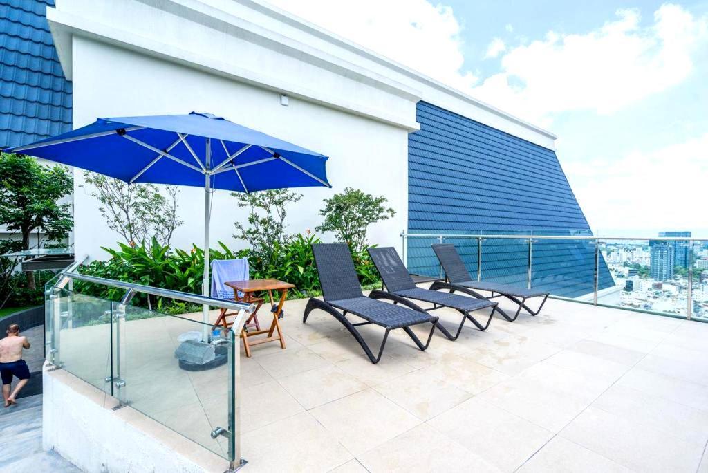 Linda Apartment-Icon56-District4-3Mins To Center Dtrc1- Infinity Pool- Awesome Rooftop ホーチミン市 エクステリア 写真